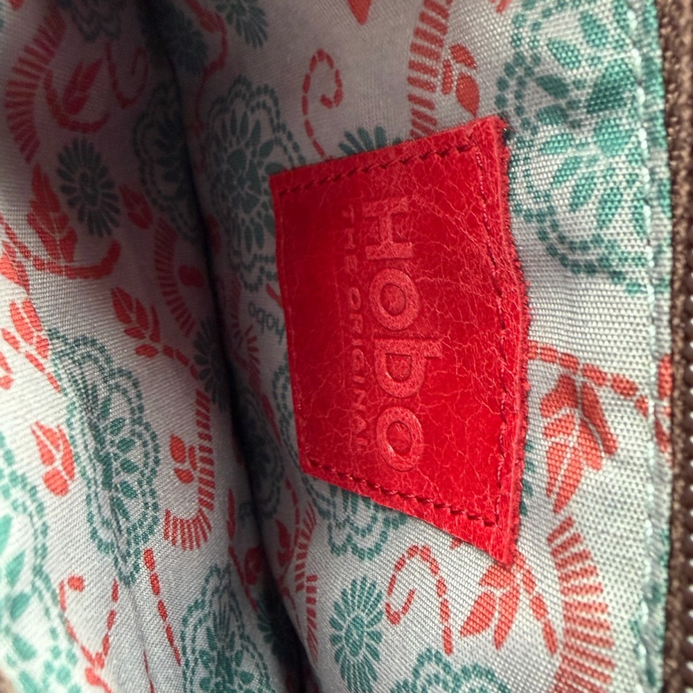 HOBO Teal Green Leather Wristlet Clutch - Picture 5 of 5